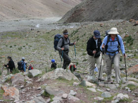 Stok Kangri summit charity trek in India