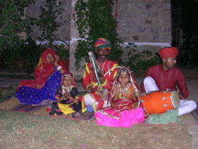 Rajasthan charity bike ride, India