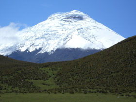 High altitude charity trek in Ecuador