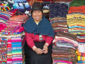 High altitude charity trek in Ecuador