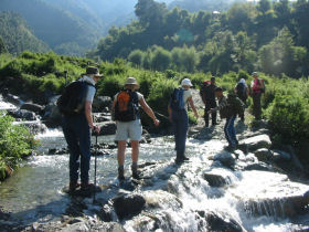 Himalayas charity trek, India