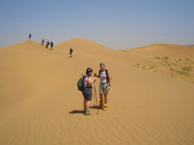 Sahara Desert charity trek, Morocco