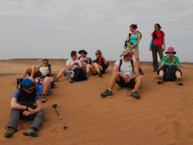 Sahara Desert charity trek, Morocco