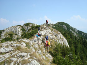 Transylvanian Alps charity trek, Romania