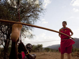 Maasai warrior survivor training holiday, Kenya