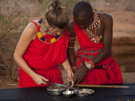 Maasai warrior survivor training holiday, Kenya