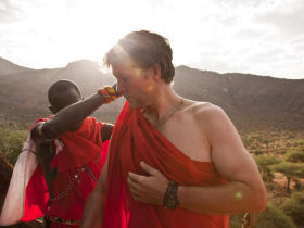 Maasai warrior introductory training course, Kenya