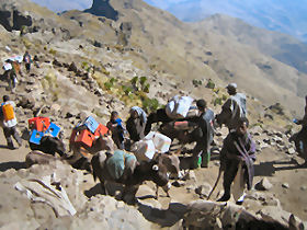Ethiopia trekking holiday, small group