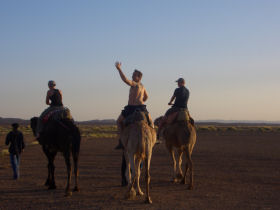 Sahara Desert charity trek, Morocco