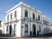 Building in Haria, Lanzarote. Photo by Nick Haslam