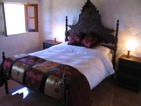 Antique bed.