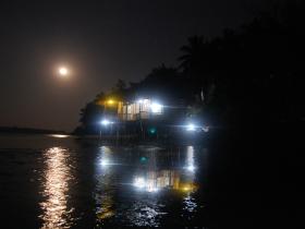 Water Cottage on Fullmoon Day