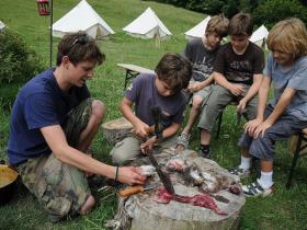 foraging guide in action