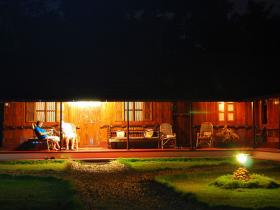 Sitout - night view