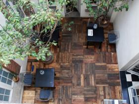 central courtyard