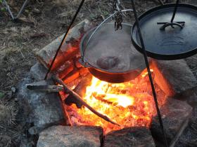 Cooking on Fire
