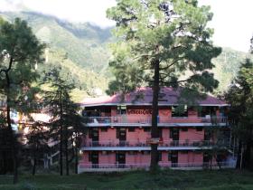 McLeod Ganj hotel near Dharmasala, India