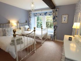 One of the individually designed bedrooms.