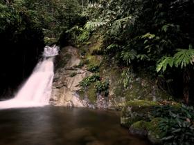 The 'house' waterfall, many more are just a trek away
