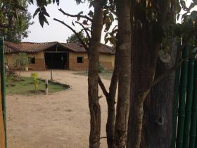 Entrance and look of a village