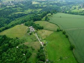 Yurt accommodation in the Cotswolds, England