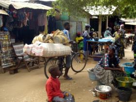 Market in Kafountine