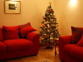 The Barn at Christmas