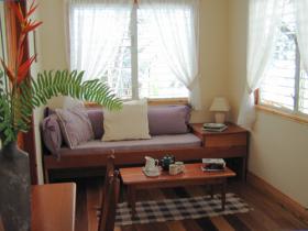 Cottage room sitting area