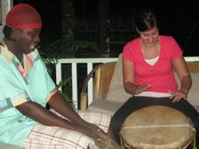 Free Garifuna drumming 