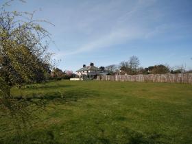 Harvest House: view from the eastern boundary