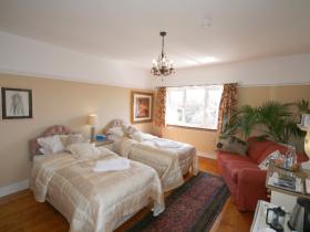 Keyhaven: Our ensuite twin/ kingsize double bedroom