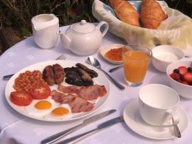 Breakfast al fresco