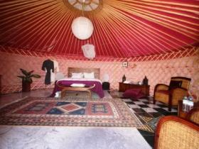Eco Yurt Interior