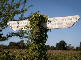 Explore the local area along The Avon Valley Footpath