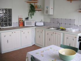 One of the kitchens