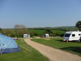 Isle of Wight caravan park near Yarmouth