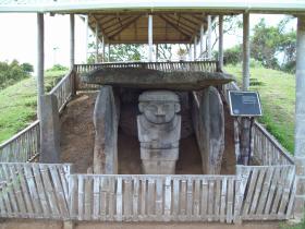 San Agustin archaeological park