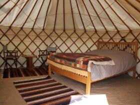 yurt interior
