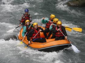 White water rafting