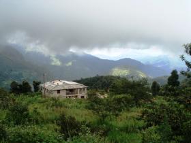 Indian Himalayas eco retreat in Dunagiri, India