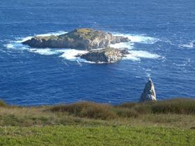 Motu Nui, Motu Iti, and Motu Kao Kao islets.