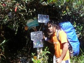 The top of Mount Korbu!