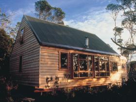 The private huts on the Cradle Huts Overland Track offer welcome hospitality in a wilderness setting