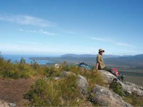 The spectacular Ironbound Ranges, South Coast Track