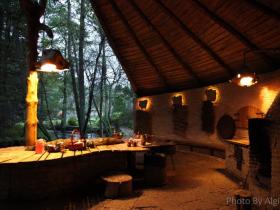 BBQ terrace by the river