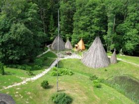 Tipi accommodation in Estonia