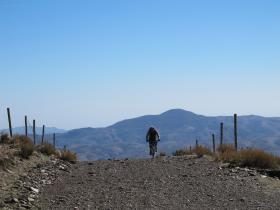 Mountain biking in the Sierra Nevada, Spain