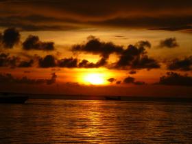 Sunset on the Casamance's River