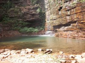 The DindiFelo waterfalls