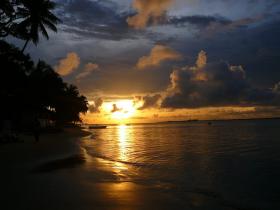 Sunset on the Island